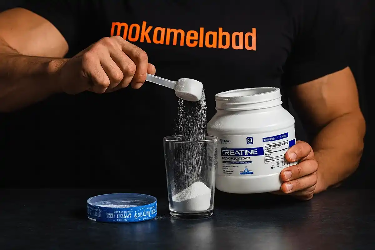 نحوه مصرف کراتین برای افراد لاغر-نحوه مصرف کراتین-فروشگاه معتبر مکمل ورزشی فراتن