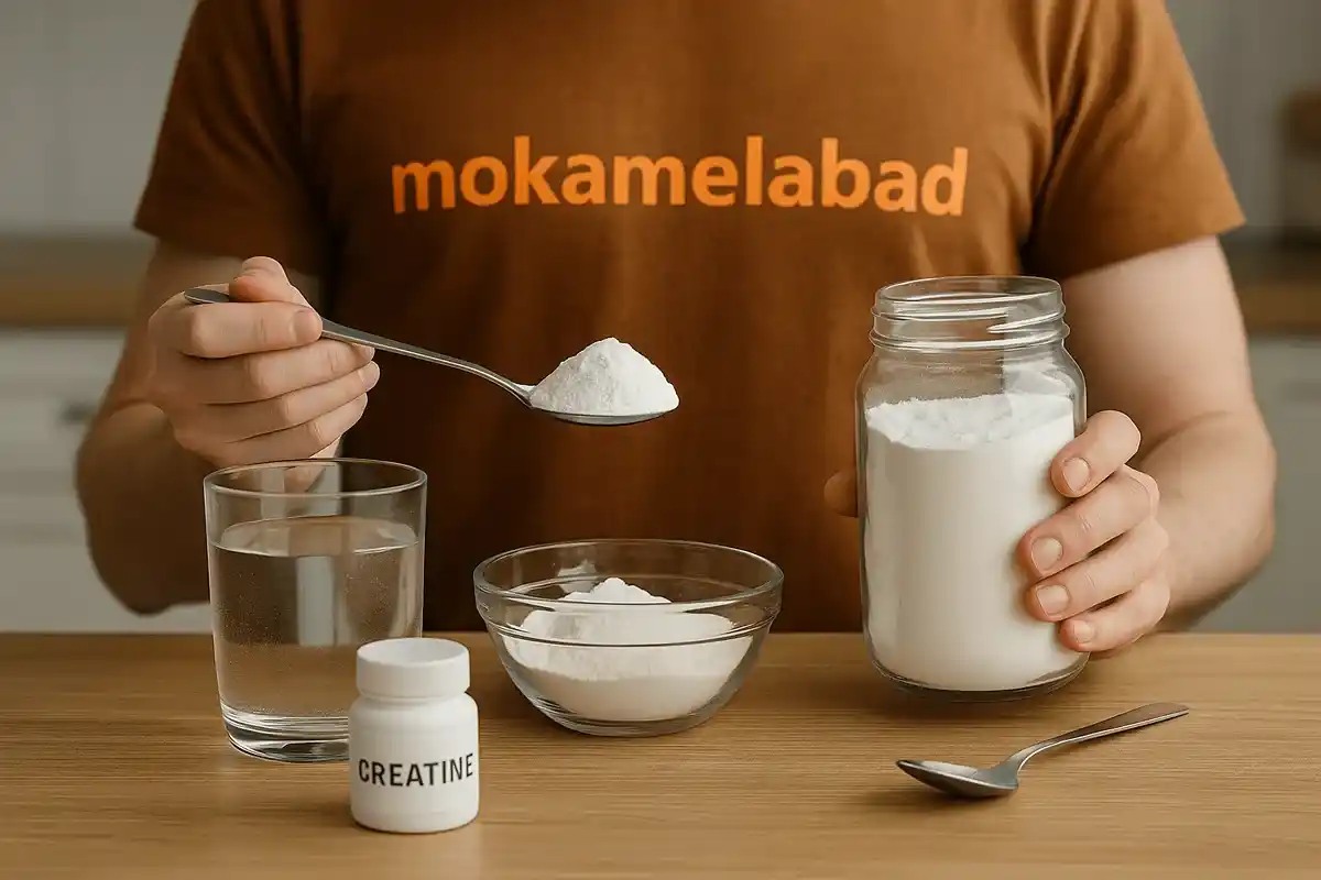 کراتین خانگی بدنسازی-ساخت کراتین در منزل-ساخت مکمل کراتین-مکمل آباد بهترین سایت خرید مکمل بدنسازی