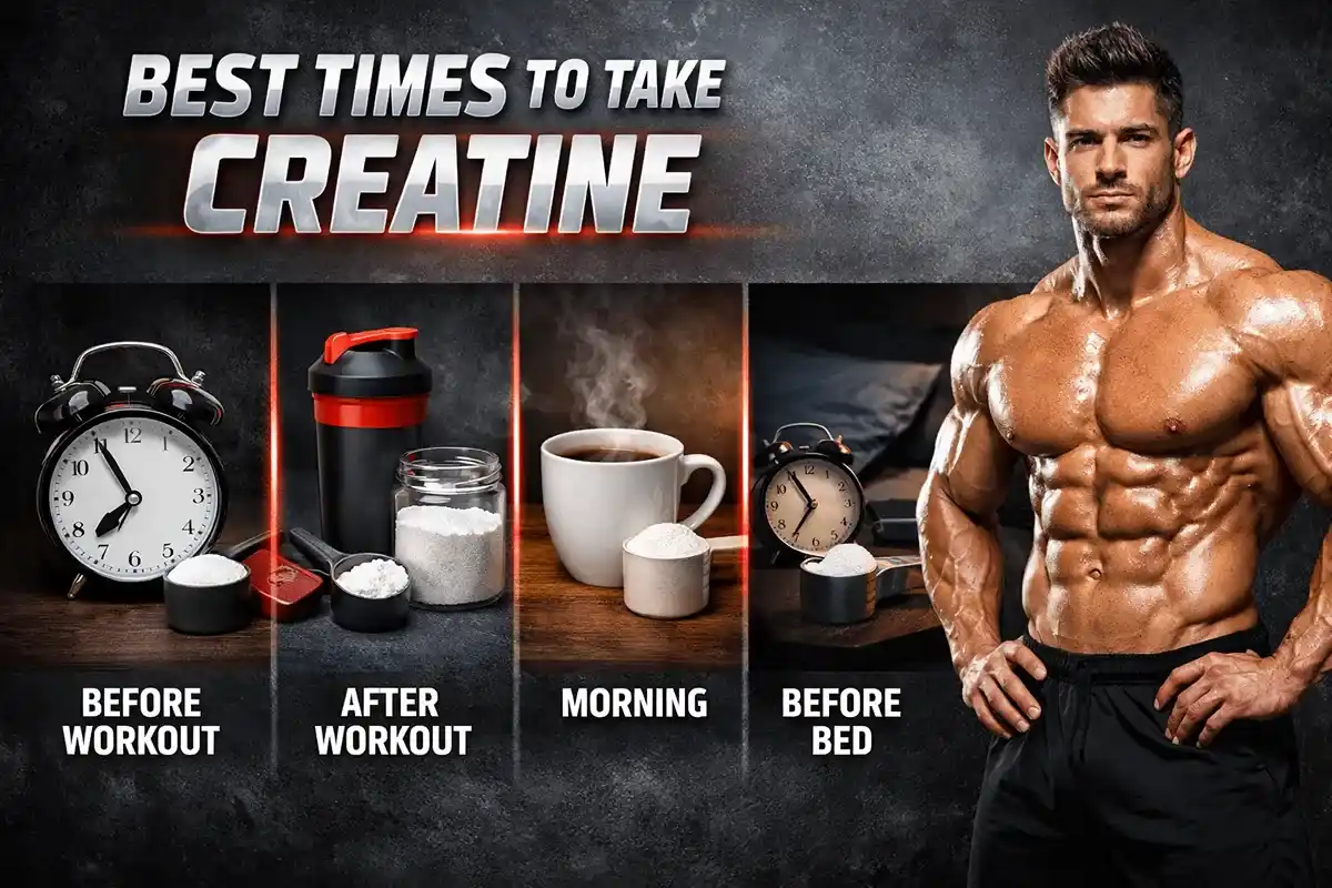 بهترین زمان مصرف کراتین برای حجم