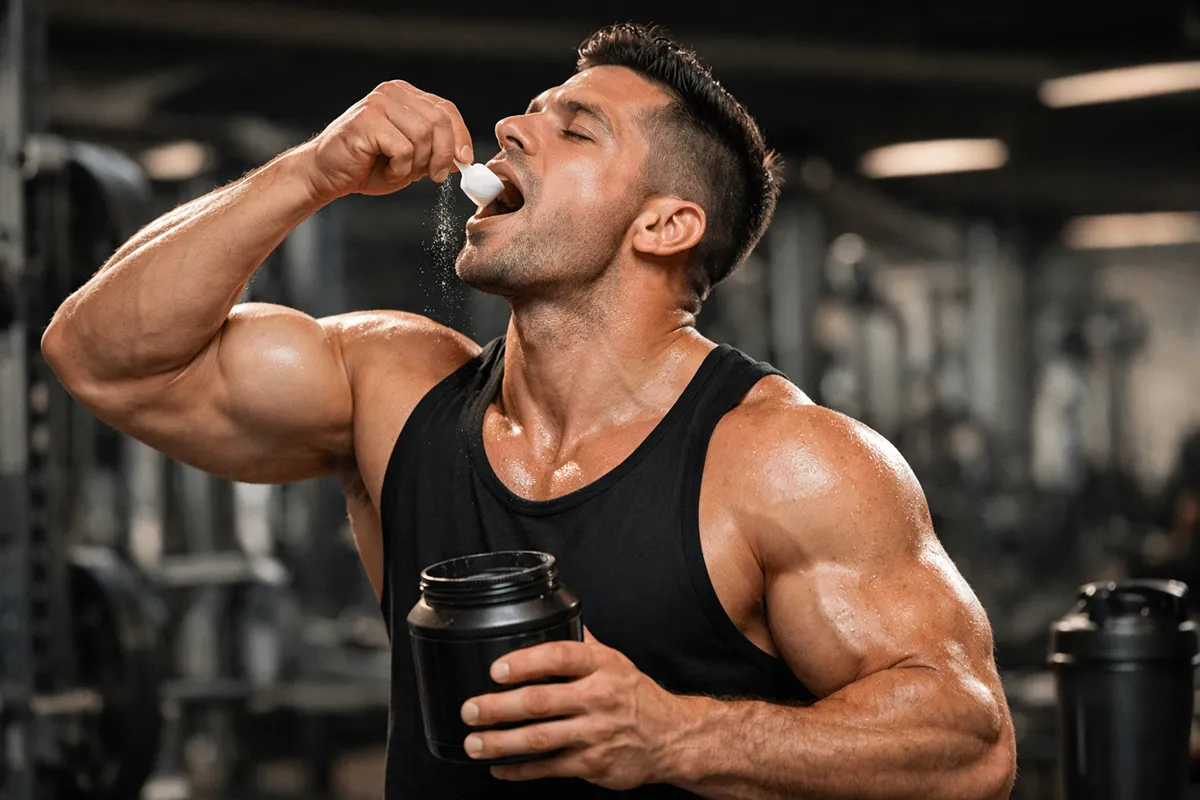 بهترین زمان مصرف کراتین در بدنسازی